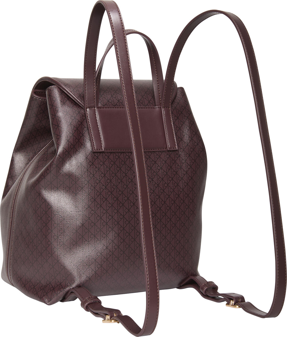 Calvin Klein EMBLEM AOP FLAP BACKPACK Kadın Çanta