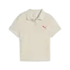 PUMA PREMIUM ESS Polo Bej Kadın Polo T-Shirt