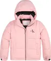 Calvin Klein SHORT QUILTED PUFFER Kadın Pembe Şişme Mont