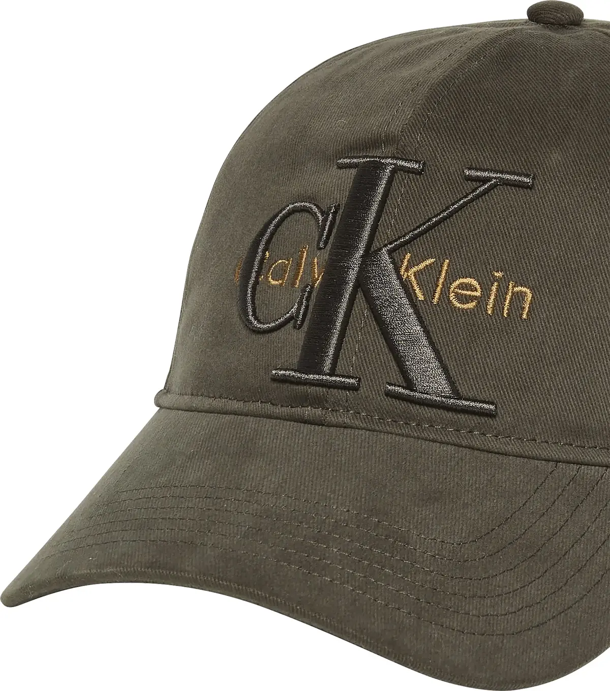 Calvin Klein LARGE LAYERED MONOLO, LLP Yeşil Erkek Şapka