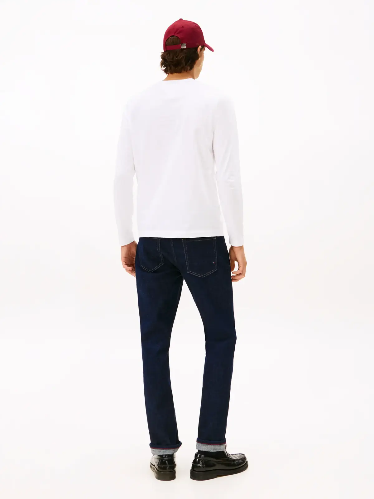 TOMMY LOGO LONG SLEE, YBR