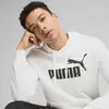 Puma ESS No1 Logo Hoodie Beyaz Erkek Sweatshirt