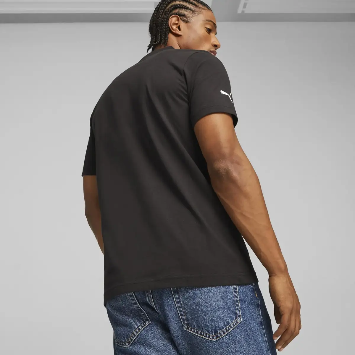 PUMA BMW MMS ESS Polo Siyah Erkek Polo T-Shirt