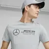 Puma MAPF1 ESS Logo Tee Mercedes Mercedes Gri Erkek/Unisex T-Shirt