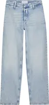 Calvin Klein 90'S STRAIGHT TROUSE Kadın Mavi Kot Pantolon