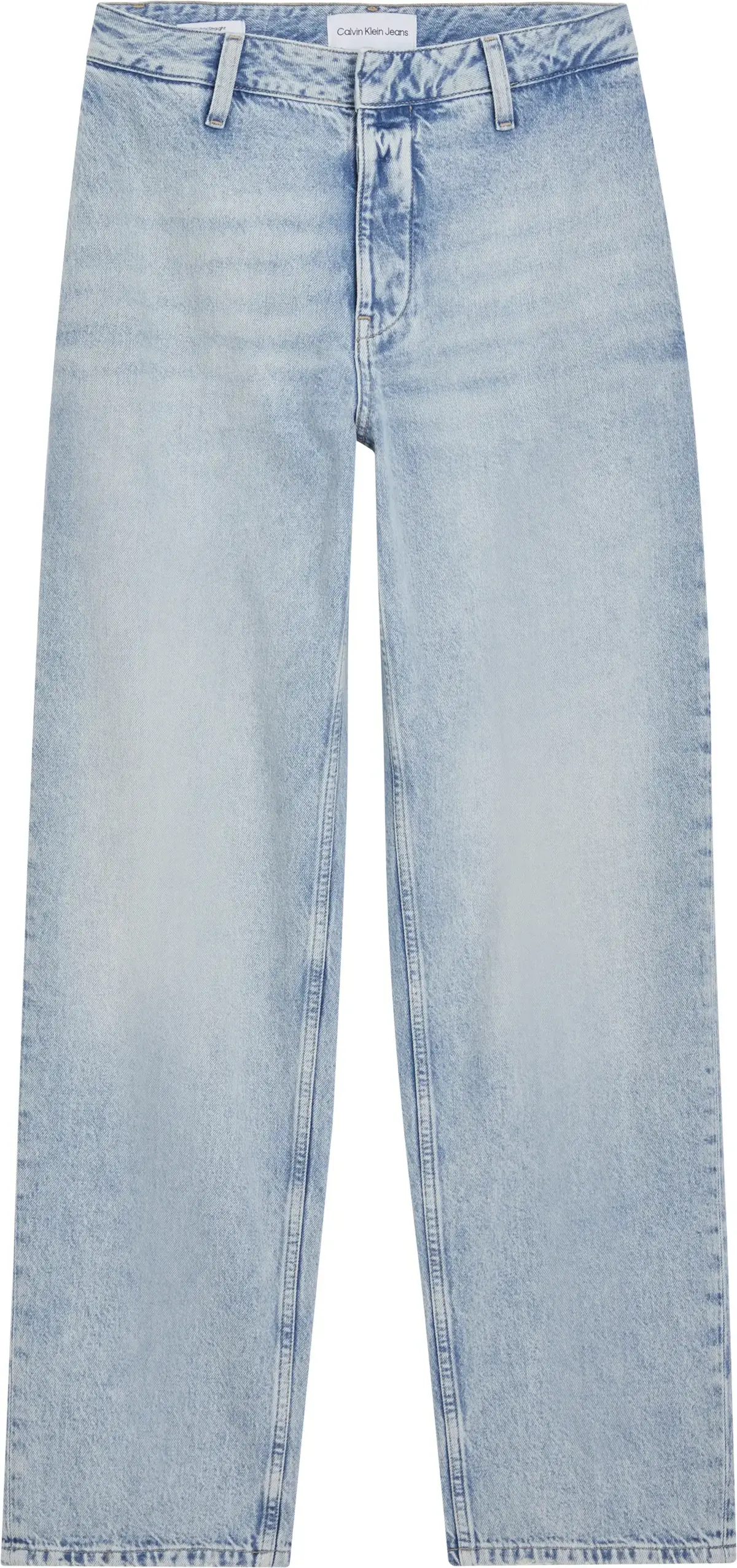 Calvin Klein 90'S STRAIGHT TROUSE Kadın Mavi Kot Pantolon