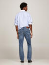 Tommy Hilfiger STRAIGHT DENTON PSTR Erkek Mavi Kot Pantolon