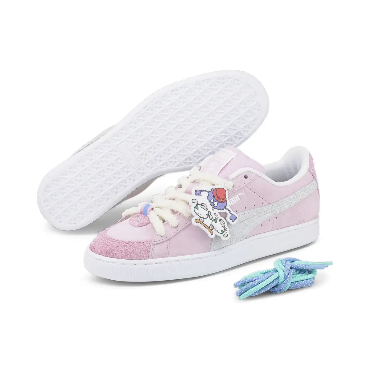Puma Suede 8ENJAMIN Pembe Kadın Günlük Spor Ayakkabı