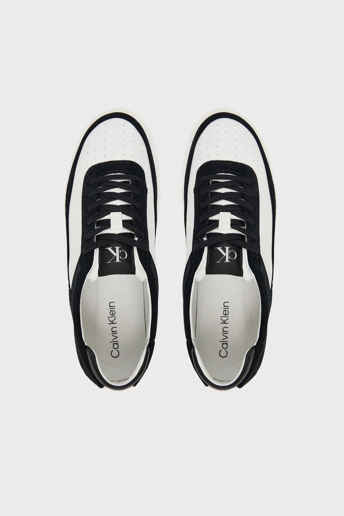 Calvin Klein BASKET CUPSOLE LACEU Beyaz Erkek Günlük Spor Ayakkabı