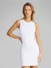 Calvin Klein SCULPT MINI DRESS, YAA Beyaz Kadın Elbise-Etek