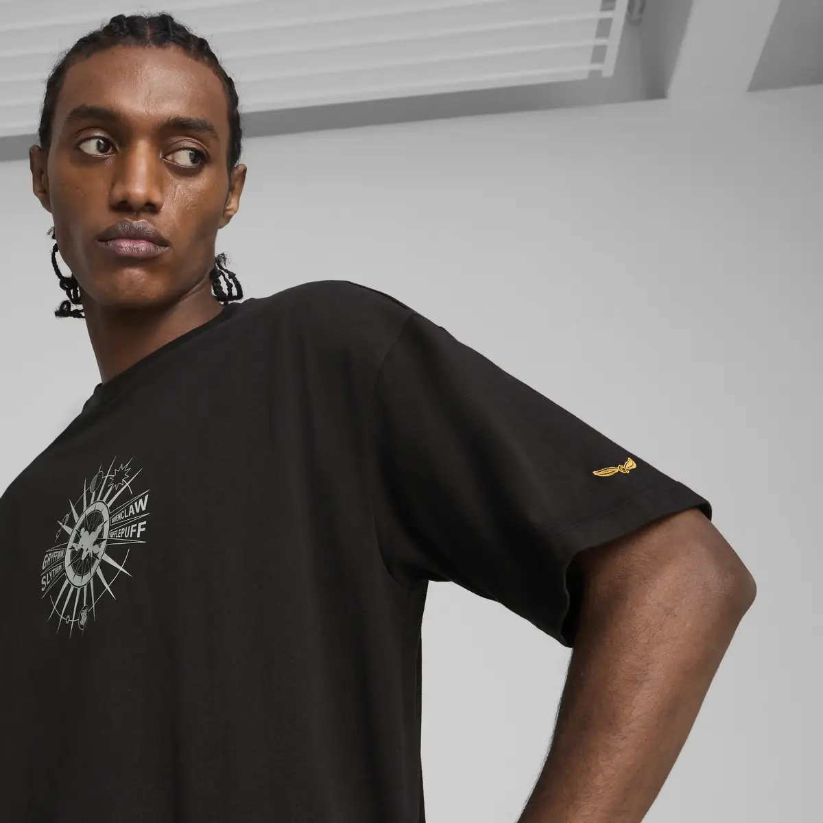 Puma X HARRY POTTER Tee Siyah Erkek T-Shirt & Polo