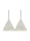 Calvin Klein UNLINED TRIANGLE Gri Astarsız Üçgen Sütyen