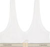 Calvin Klein LIGHTLY LINED TRAINGLE BRALETTE Beyaz Kadın Bralet Calvin Klein LIGHTLY LINED TRAINGLE BRALETTE Beyaz Kadın Bralet