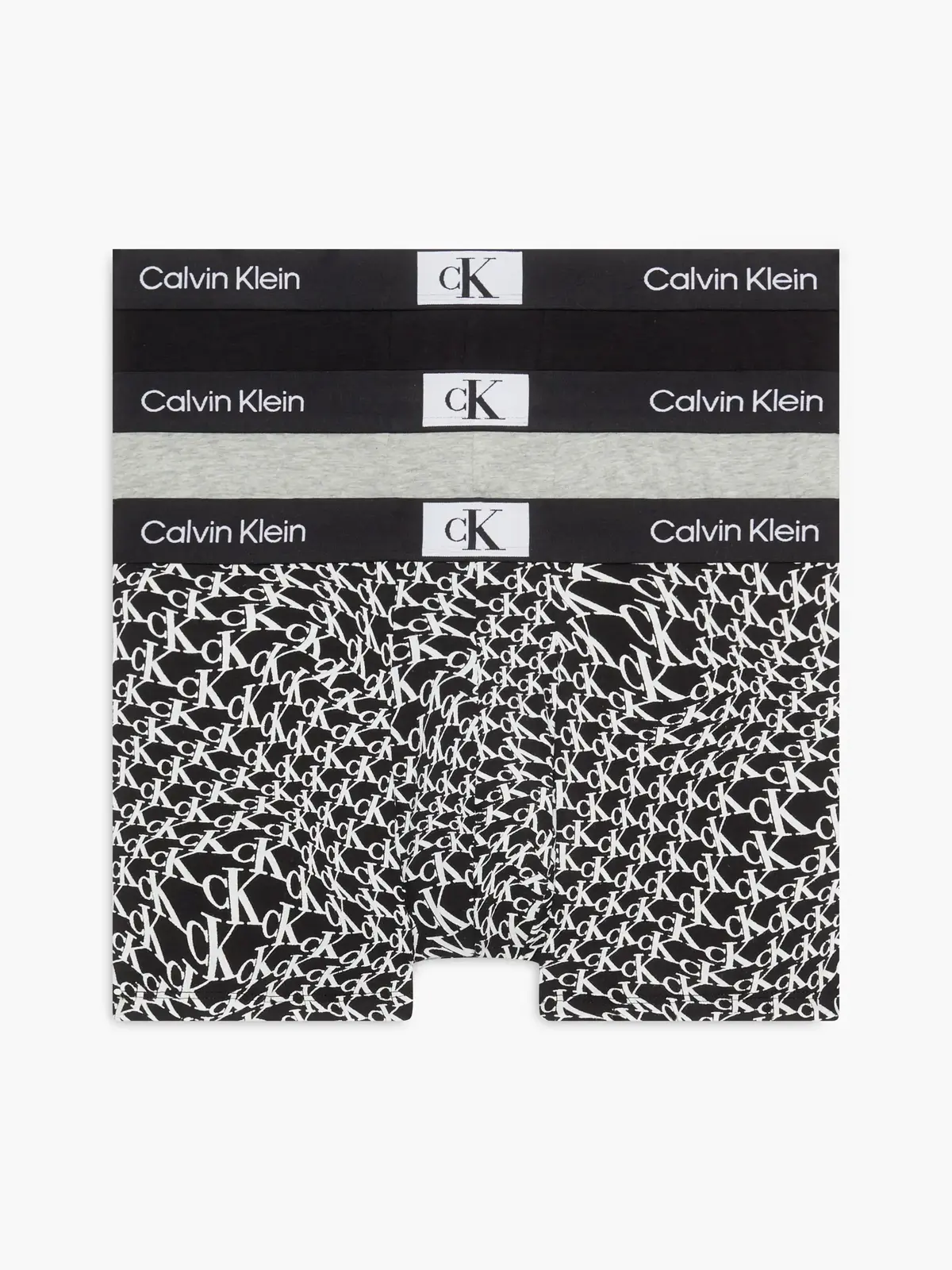 Calvin Klein TRUNK 3PK Erkek Siyah Boxer Set
