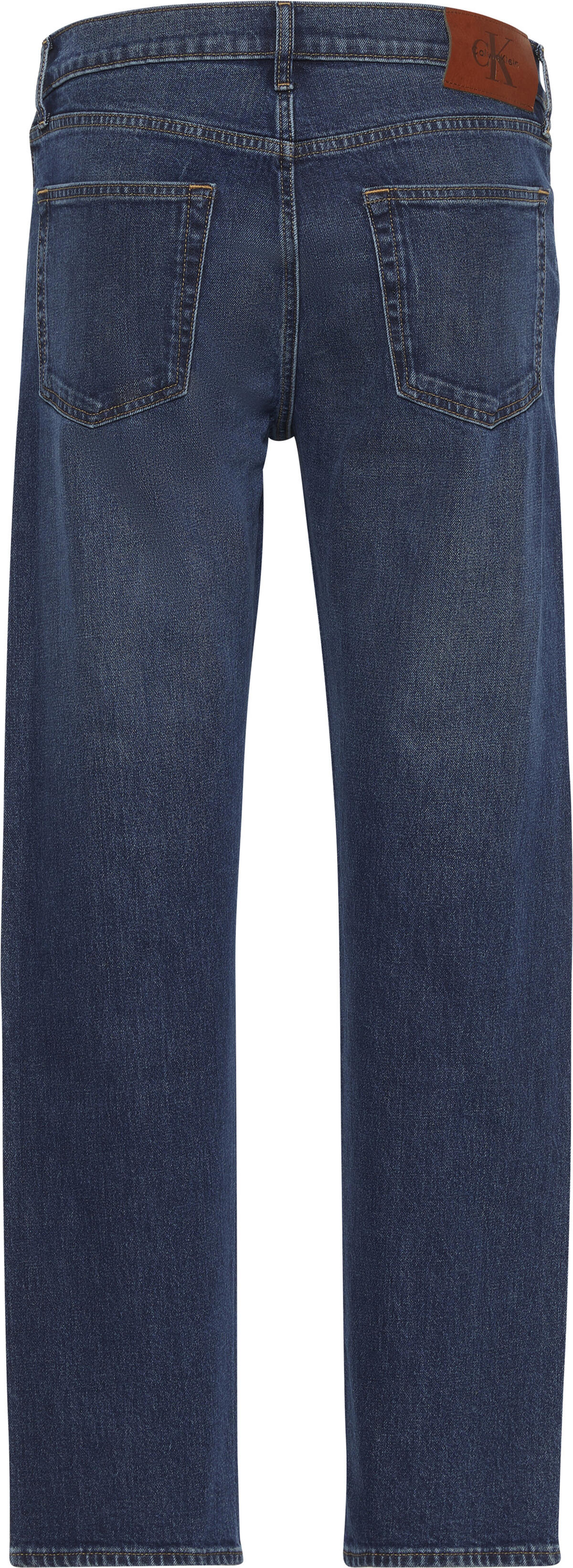 Calvin Klein STNDRD STRGHT OIL SLICK JEAN Mavi Erkek Kot Pantolon