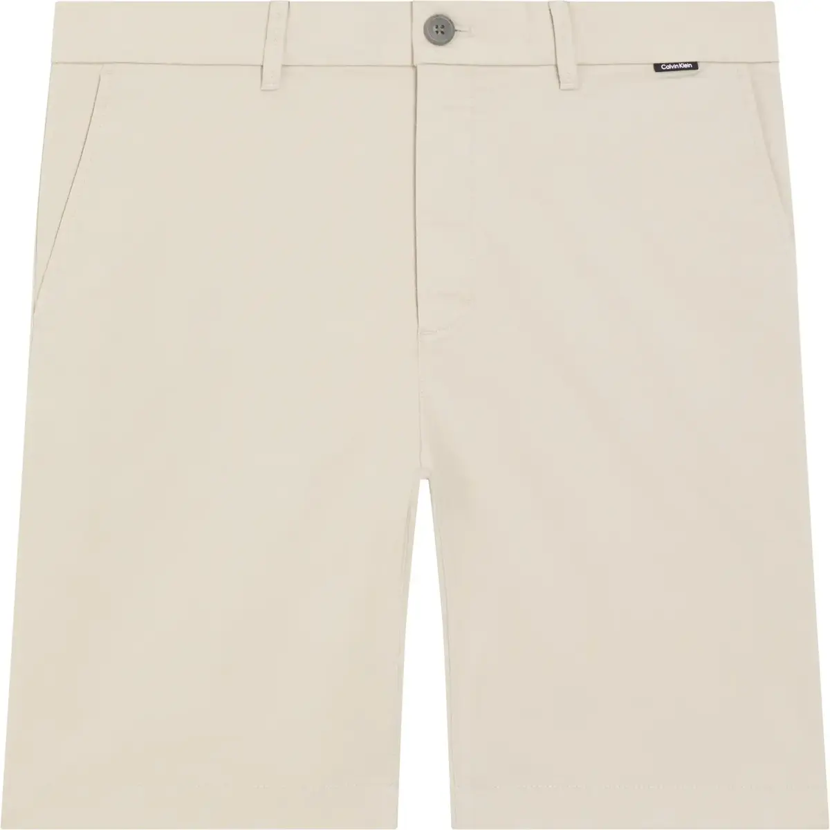 Calvin Klein MODERN TWILL REG. ST, PE0 Krem Erkek Şort