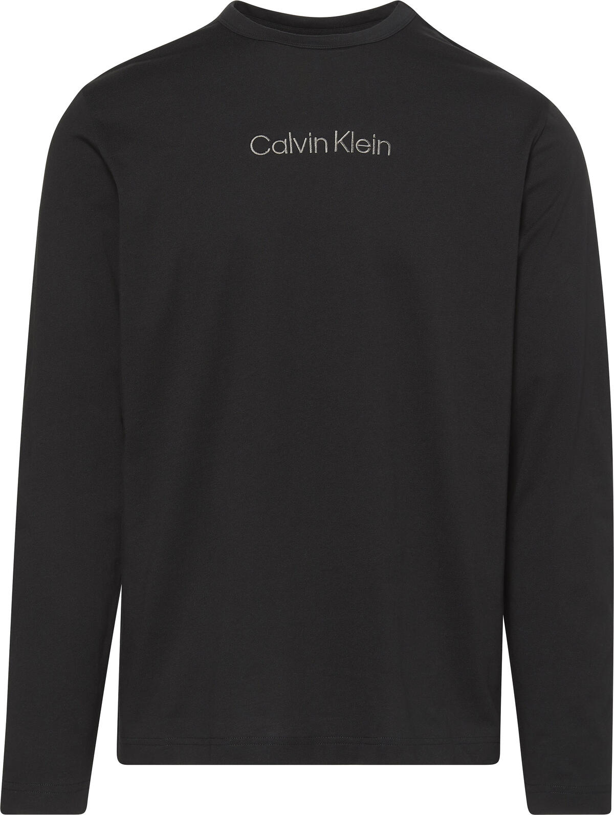 Calvin Klein L/S CREW NECK Siyah Erkek T-Shirt