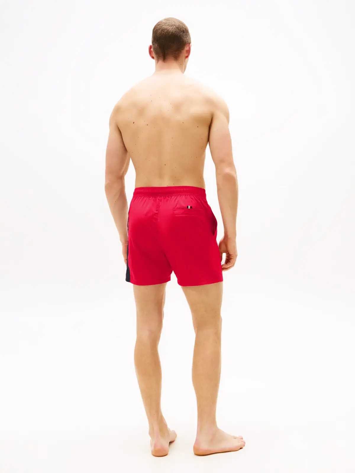 Tommy Hilfiger SF MEDIUM DRAWSTRING, XLD Kırmızı Erkek Mayo