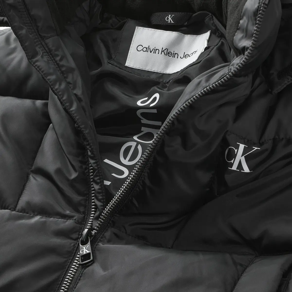 Calvin Klein ESSENTIAL PARKA PUFF Erkek Siyah Şişme Mont