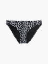 Calvin Klein BIKINI-PRINT Kadın Siyah Bikini Altı