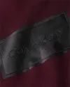 Calvin Klein TEXTURED LOGO BOX CO Erkek Bordo Sweatshirt
