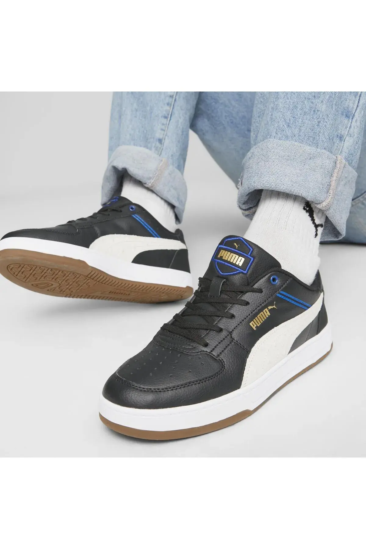 Puma Caven 2.0 Retro Academia Siyah Unisex Günlük Spor Ayakkabı