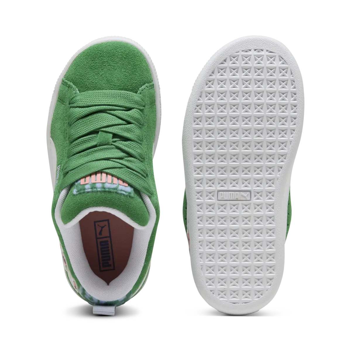 Puma Suede XL Cats Club PS Yeşil Çocuk Spor Ayakkabı