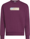 Calvin Klein LAYERED GEL LOGO SWE Erkek Pembe Sweatshirt
