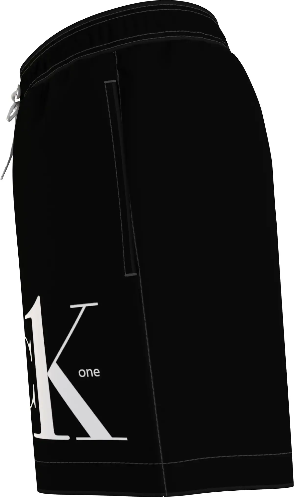 Calvin Klein MEDIUM DRAWSTRING Erkek Siyah Deniz Şortu