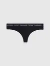 Calvin Klein THONG Kadın Siyah Tanga
