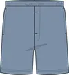 Calvin Klein SLEEP SHORT, CFF Mavi Erkek Şort