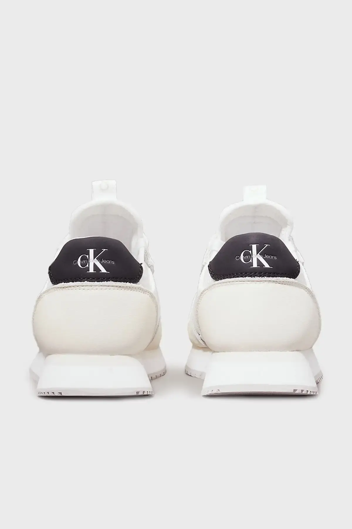 Calvin Klein RUNNER SOCK LACEUP M Beyaz Kadın Günlük Spor Ayakkabı