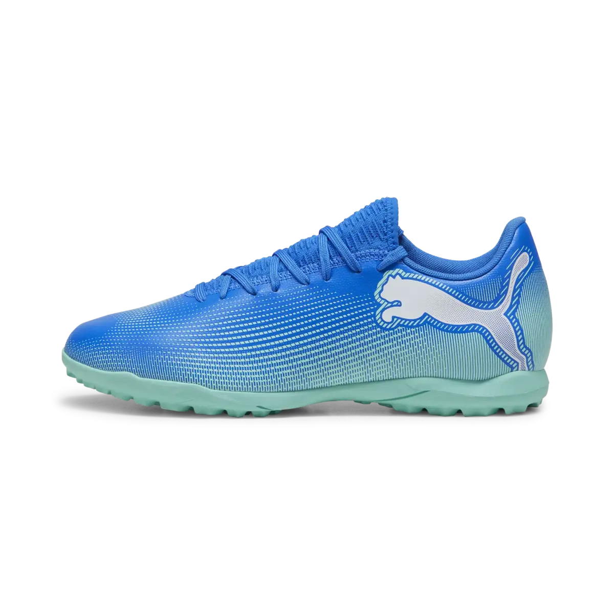 Puma FUTURE 7 PLAY TT Mavi Unisex Halı Saha Ayakkabısı