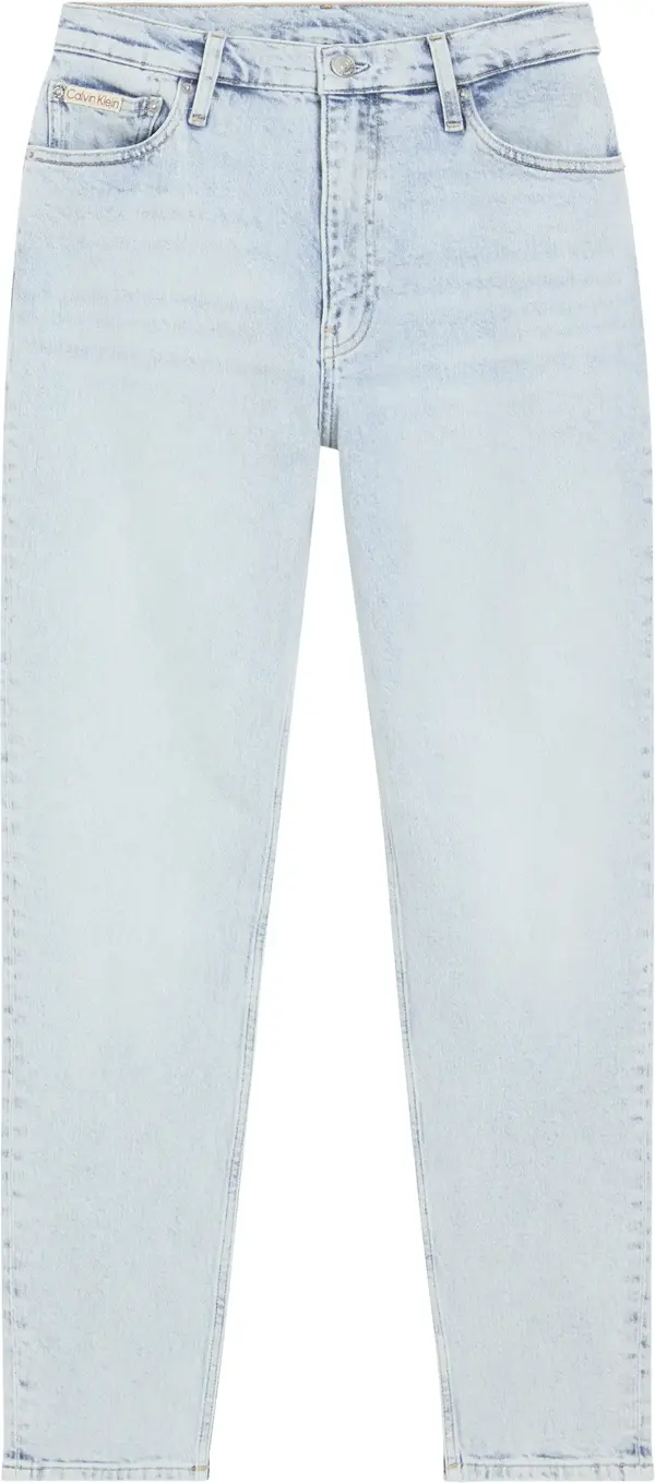 Calvin Klein MOM JEAN Kadın Mavi Kot Pantolon