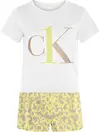 Calvin Klein SHORT SET Kadın Beyaz Eşofman Takımı