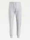 Tommy Hilfiger STACKED LOGO PANT Erkek Gri Eşofman Altı