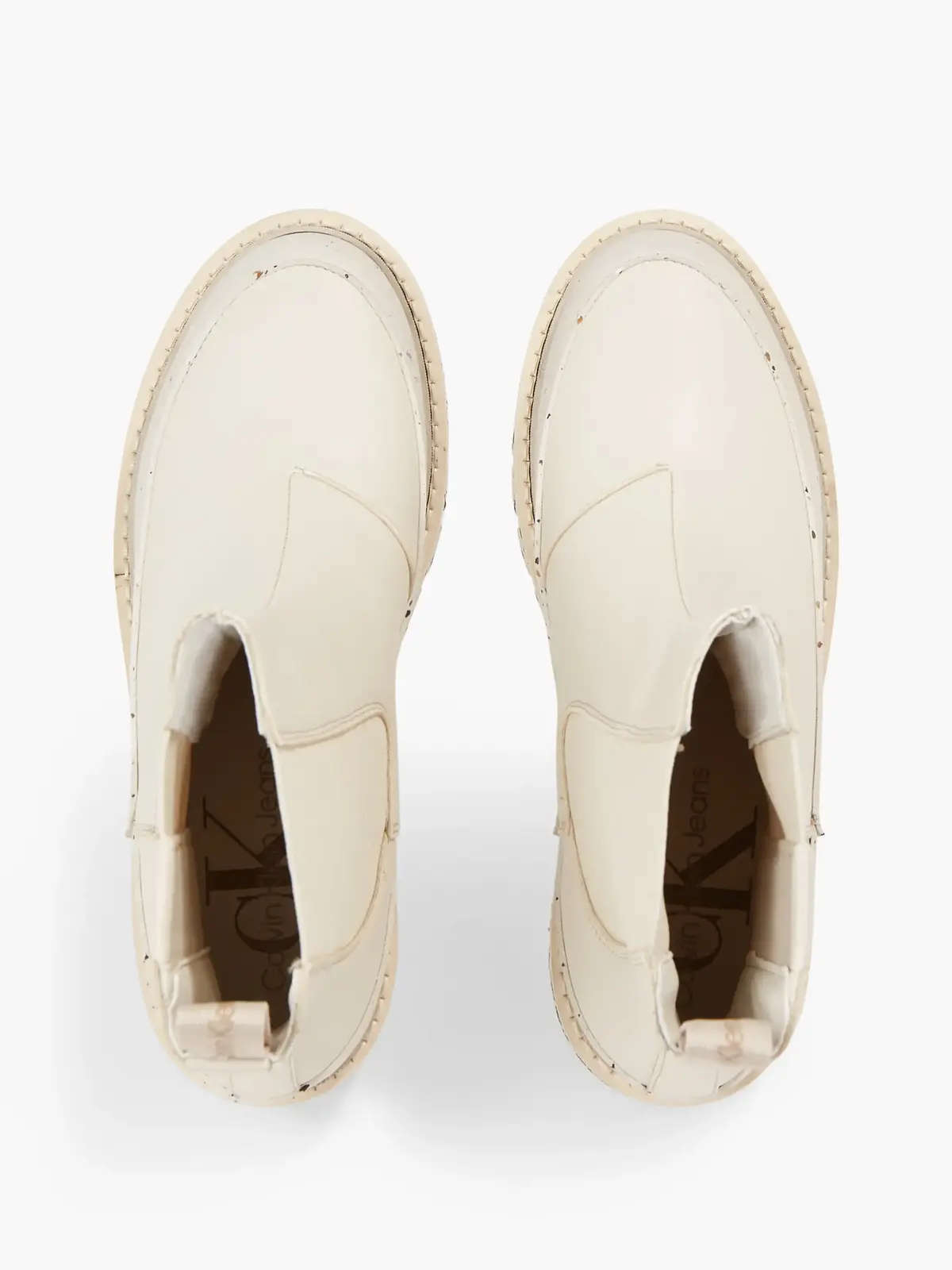 Calvin Klein COMBAT MID CHELSEA B Kadın Bej Bot