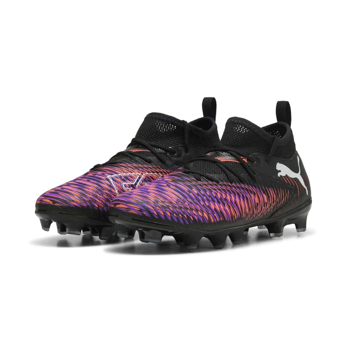 Puma FUTURE 8 MATCH FG/AG Jr Siyah Çocuk Krampon