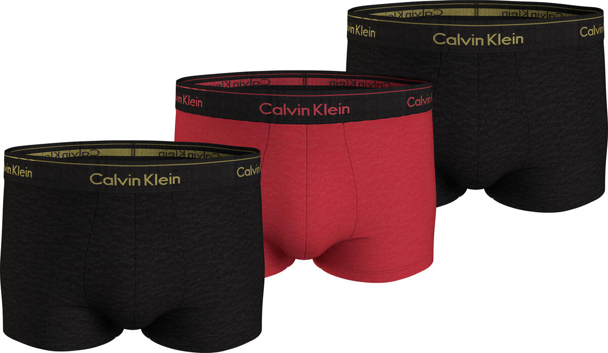 Calvin Klein TRUNK 3PK Erkek Siyah Boxer Set