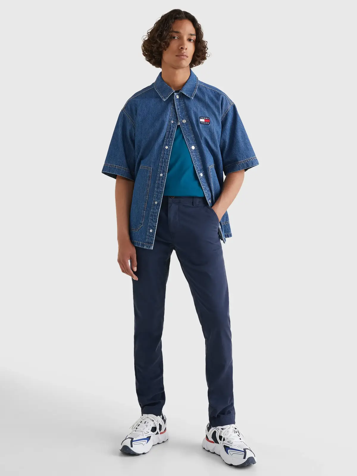 Tommy Hilfiger TJM SCANTON CHINO PA Erkek Lacivert Pantolon