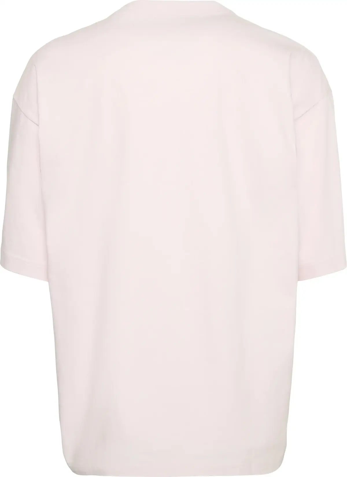 Calvin Klein SS RELAXED SEQUIN LOGO TEE Kadın Pembe T-Shirt