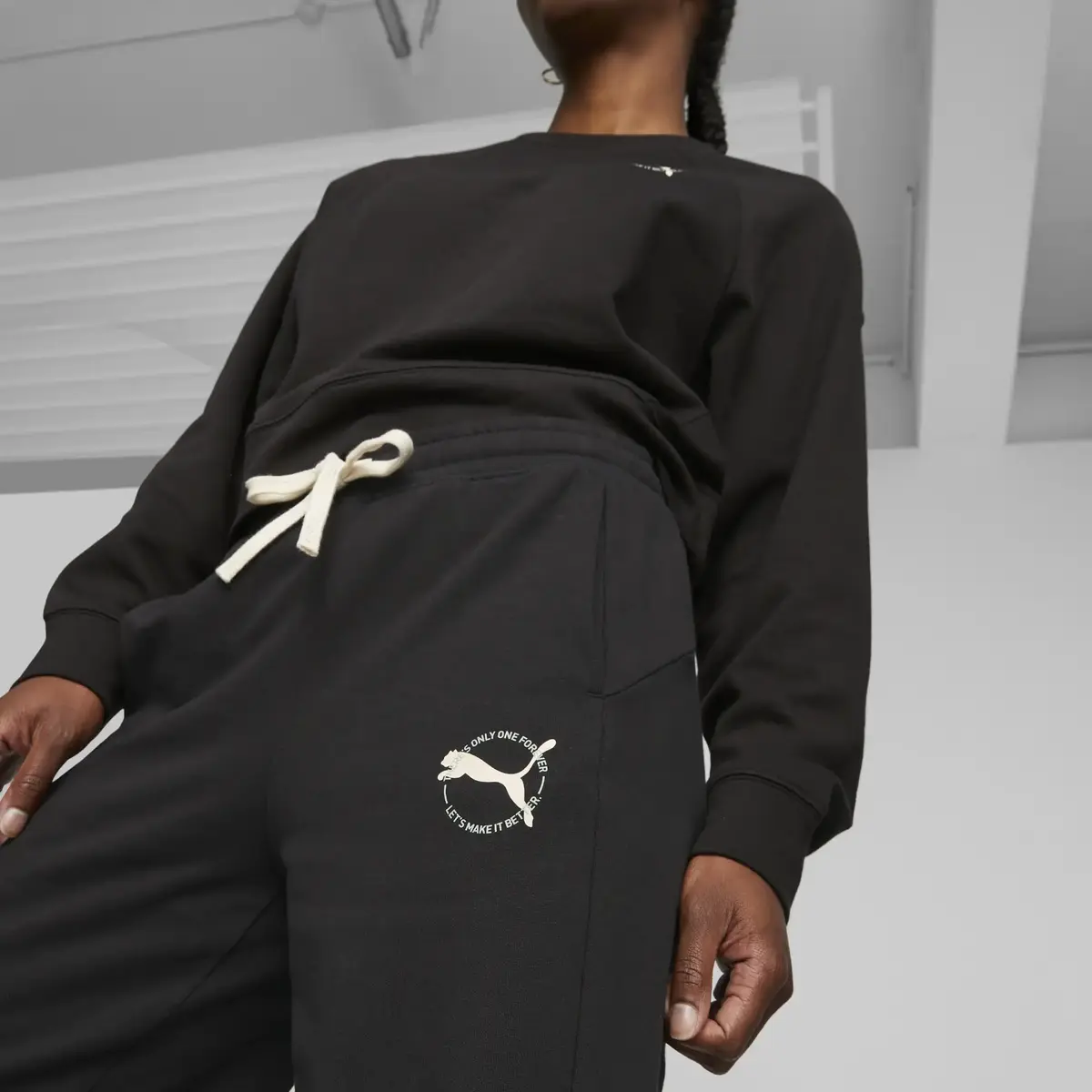 Puma BETTER SPORTSWEAR Sweatpants Siyah Kadın Eşofman Altı