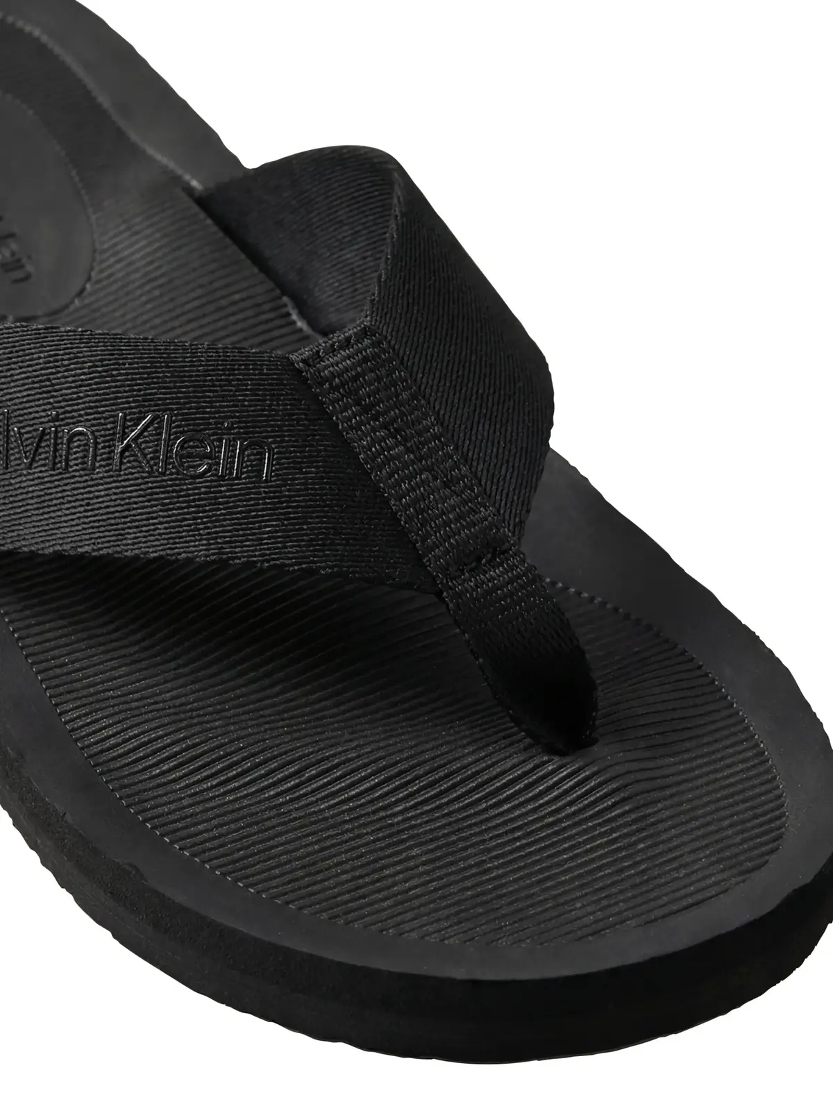 Calvin Klein CITY THONG SLIDE Siyah Erkek Parmak Arası Terlik