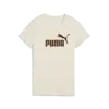 PUMA ESS No. 1 Logo Tee Krem Kadın T-shirt