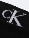 Calvin Klein CKJ WOMEN QUARTER 2P MONOGRAM Kadın Siyah Çorap
