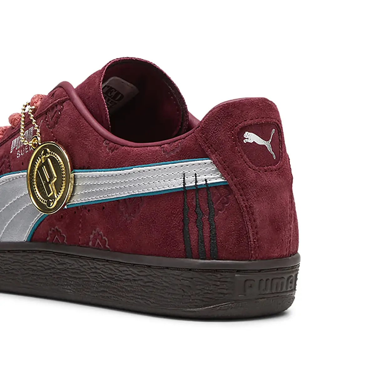 PUMA Suede 2 ONE PIECE Bordo Unisex Günlük Spor Ayakkabı