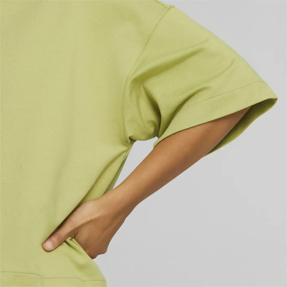 Puma INFUSE Relaxed Tee Yeşil Kadın T-Shirt