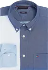 Tommy Hilfiger HERITAGE OXFORD BLOC, 0GY Mavi Erkek Gömlek