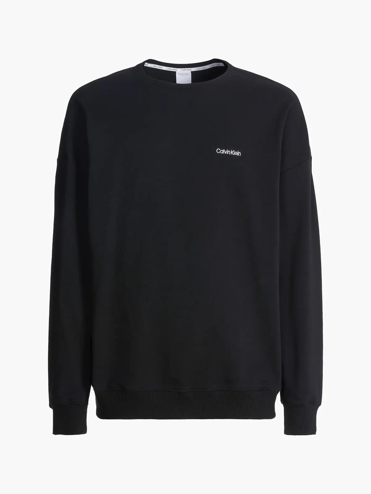 Calvin Klein L/S SWEATSHIRT Erkek Siyah Sweatshirt