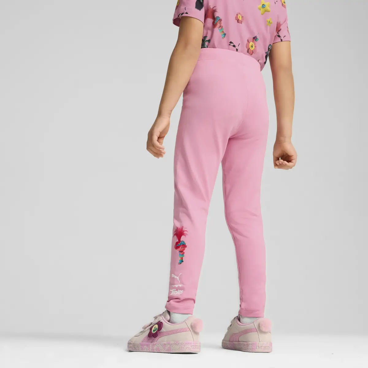 Puma X TROLLS Leggings Pembe Kız Çocuk Tayt